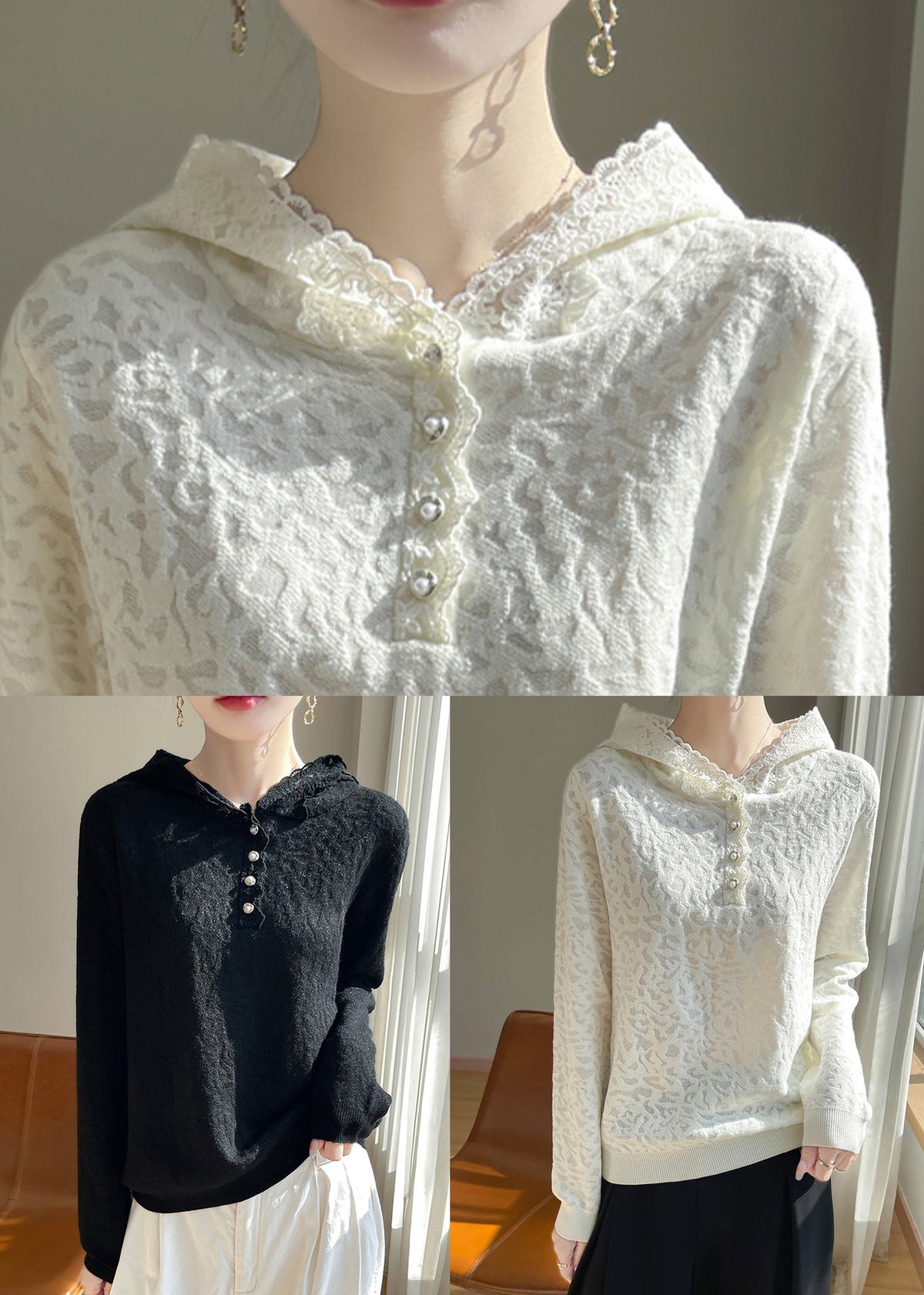 Gracefully Styled Sweater for Any Occasion