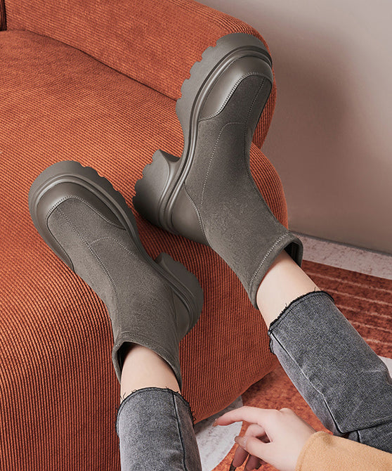 Classic Orthopedic Boots with Timeless Style