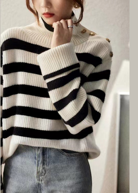 A Vintage Style Sweater with Delicate Timeless Details