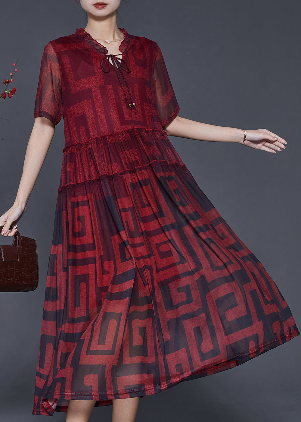 Elegantly Styled Dress for Everyday Wear