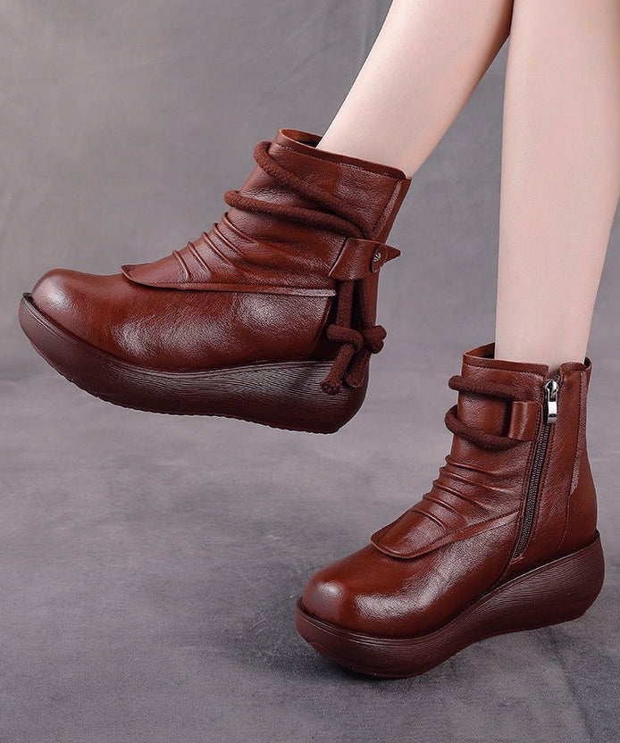 Chic Orthopedic Boots with Unique Design