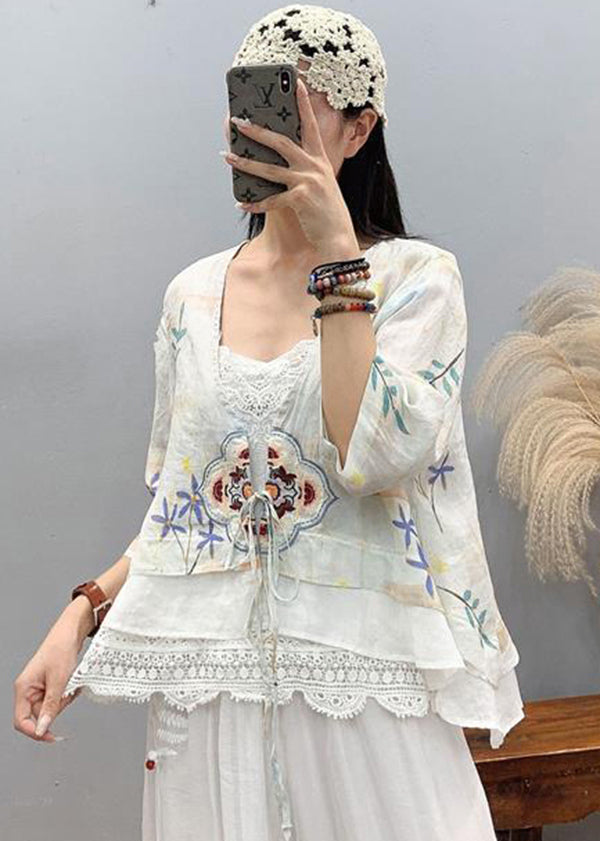 A Vintage Style Shirt with Delicate Timeless Details