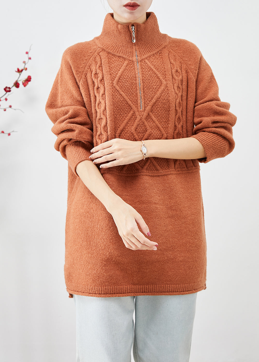 Effortlessly Elegant Sweater with a Timeless Design