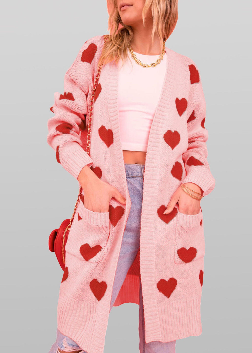Classic Vintage Cardigan with a Flattering Fit