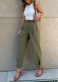 A Vintage Style Pants with Delicate Timeless Details