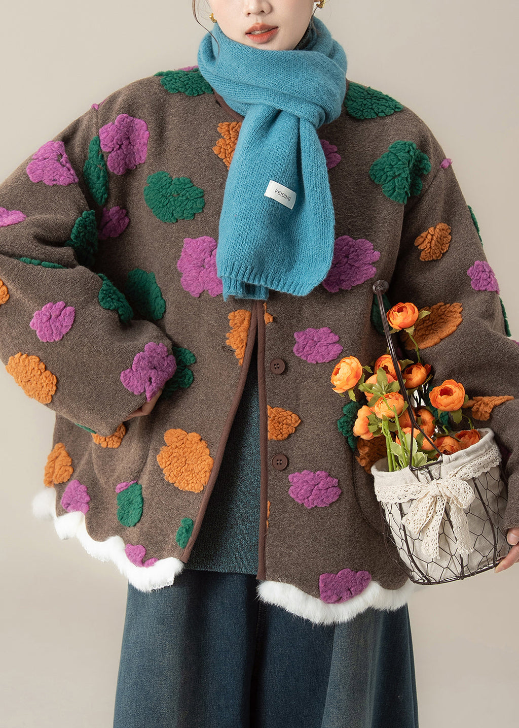 Gracefully Styled Coat for Any Occasion