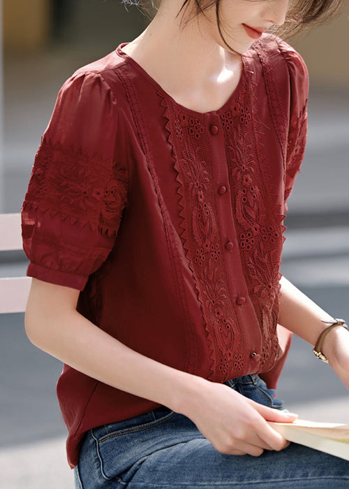 A Vintage Style Blouse with Delicate Timeless Details