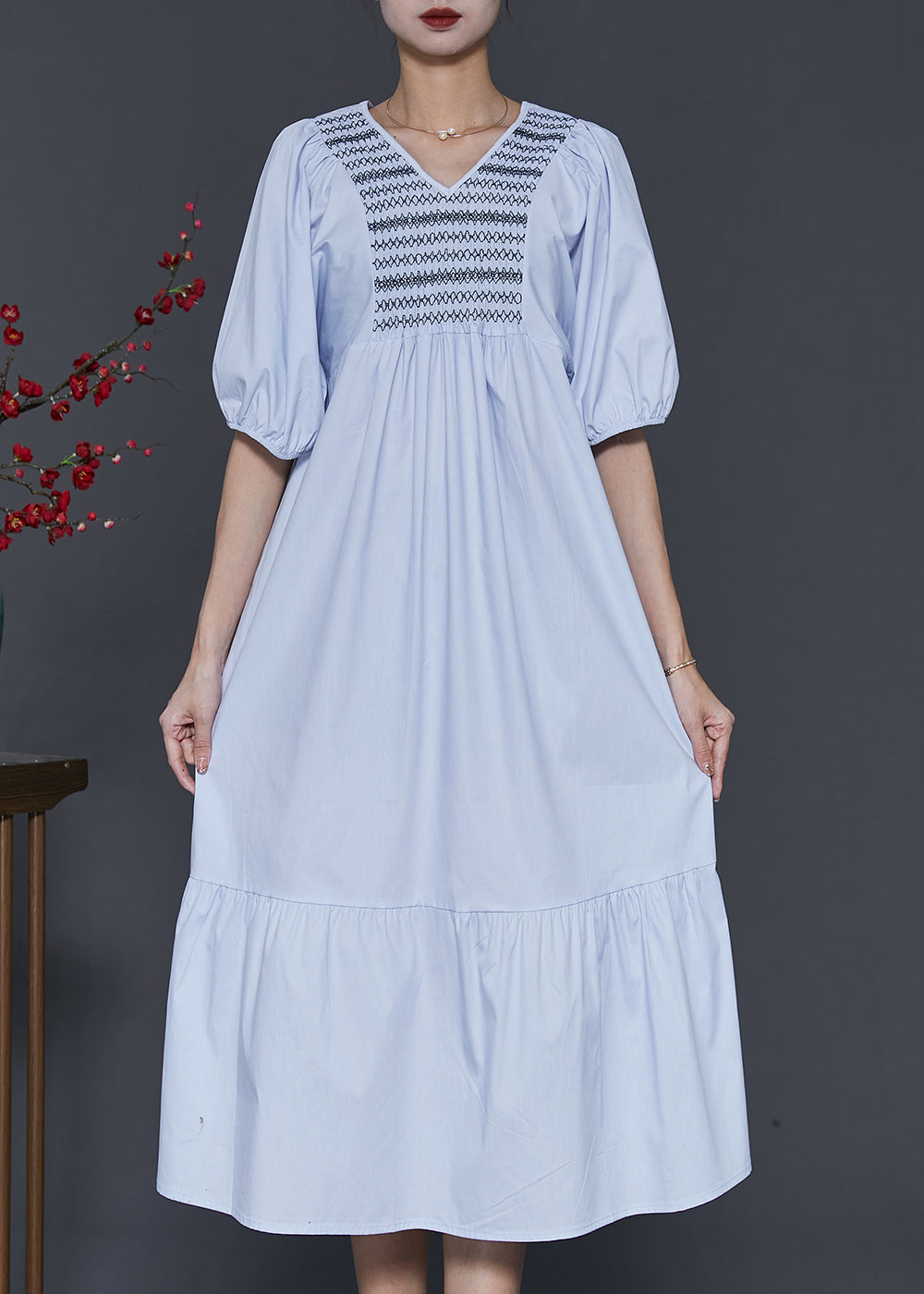 Classic Vintage Dress with a Flattering Fit