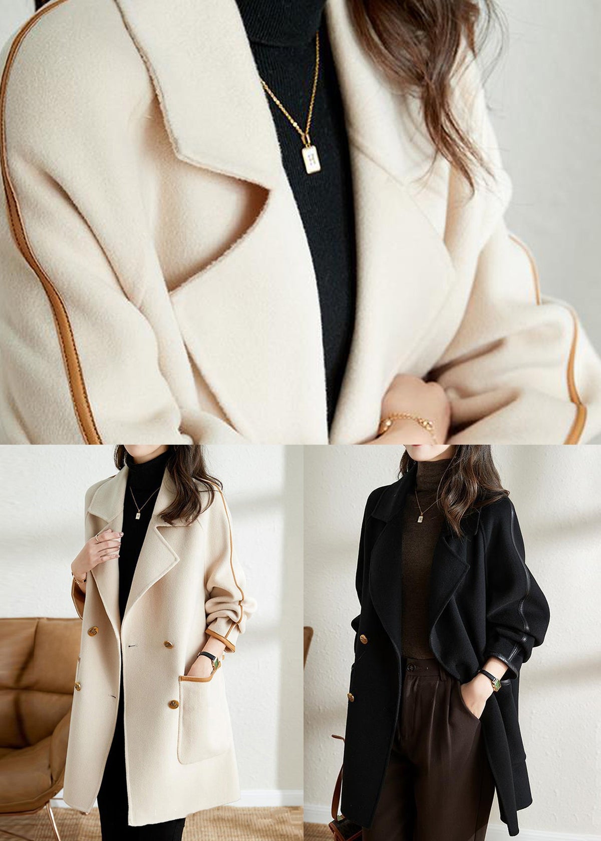 Sophisticated Coat with a Clean Classic Look