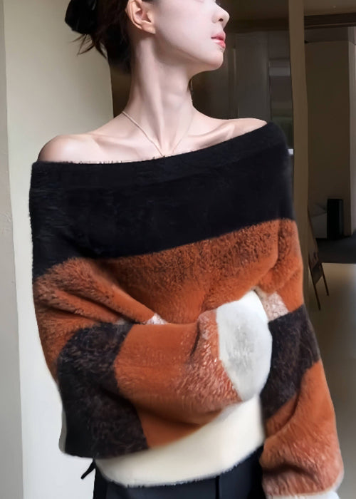 Classic Vintage Sweater with a Flattering Fit