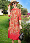 Classic Vintage Dress with a Flattering Fit