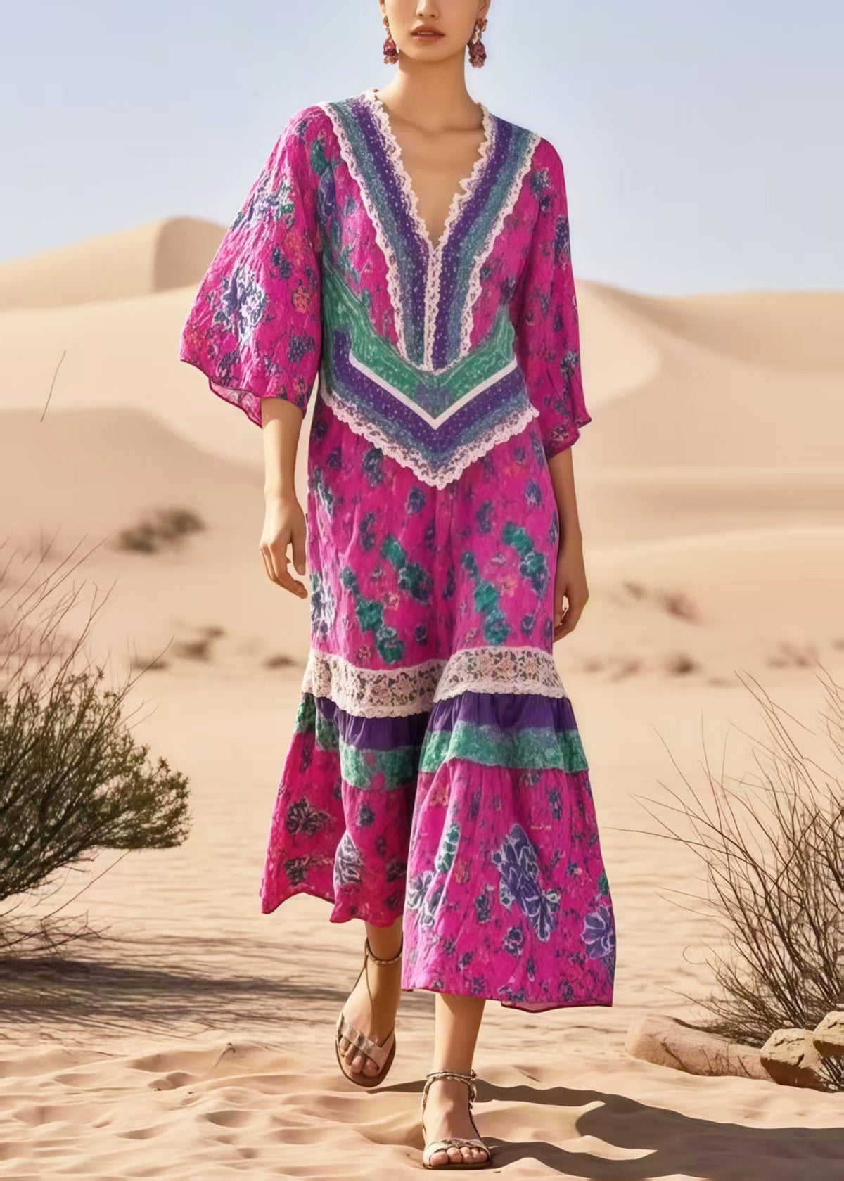 Classic Vintage Dress with a Flattering Fit