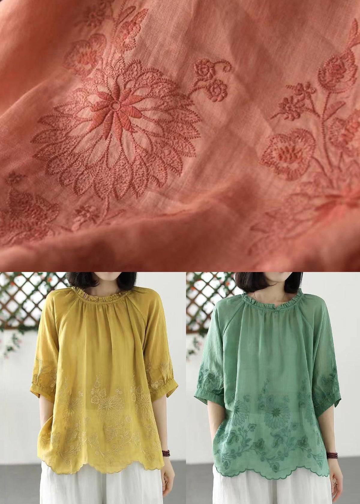 A Vintage Style Shirt with Delicate Timeless Details