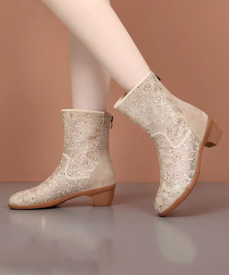 Chic Orthopedic Boots with Unique Design