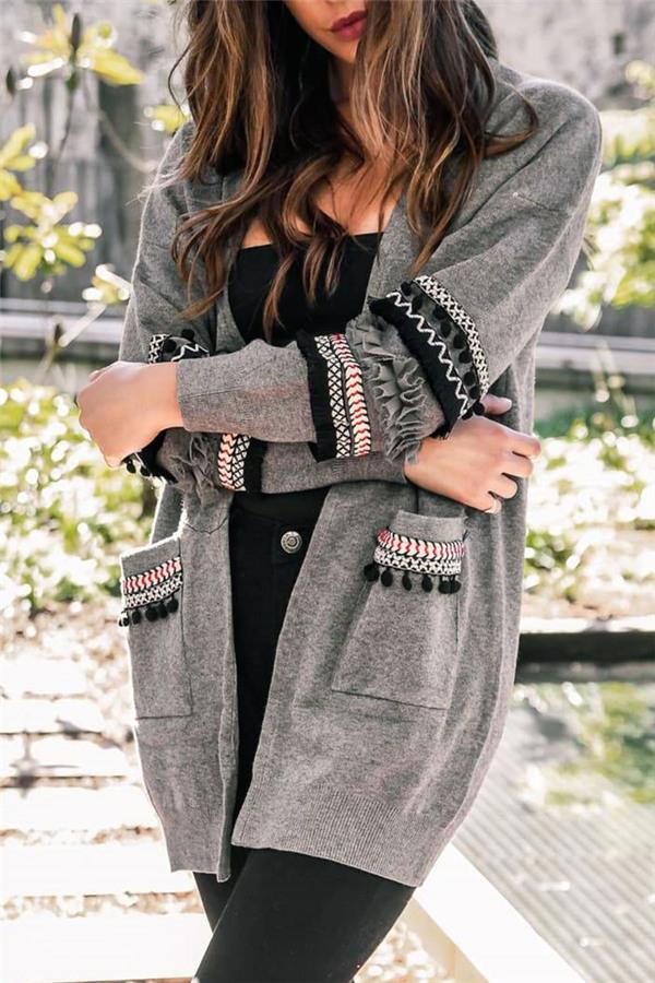 Vintage Inspired Cardigan with a Contemporary Edge