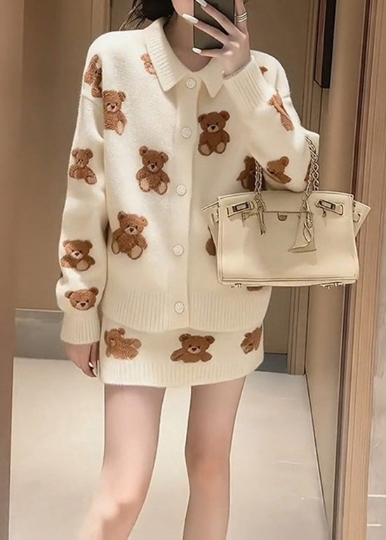A Vintage Style Sweater with Delicate Timeless Details