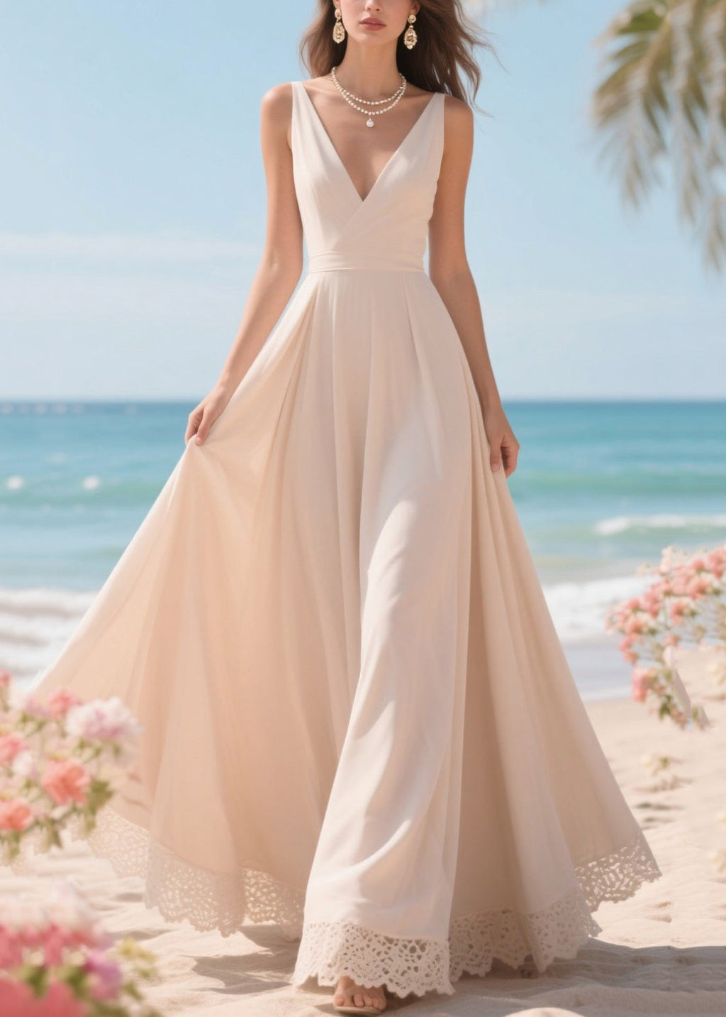 A Vintage Style Dress with Delicate Timeless Details
