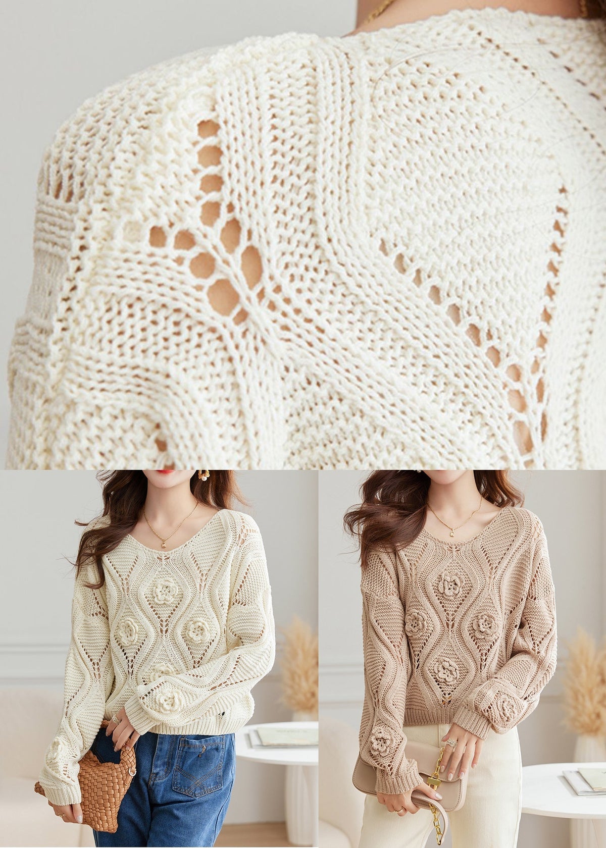 Effortlessly Elegant Sweater with a Timeless Design