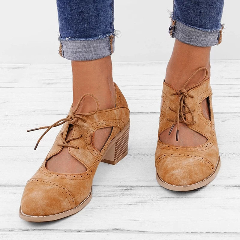 Chic Orthopedic Pumps with Unique Design