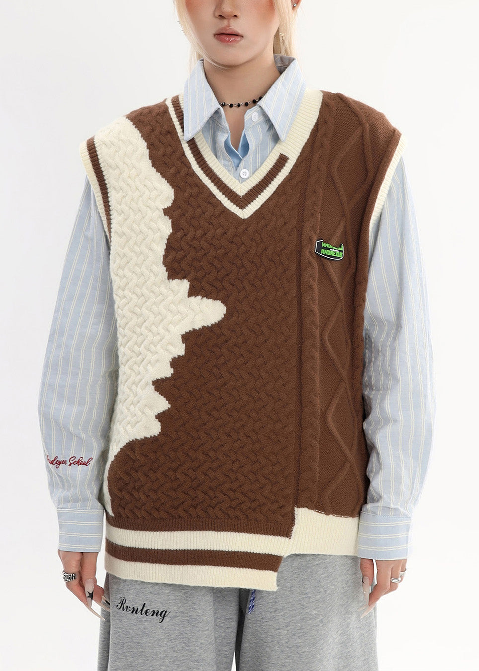 Vintage Inspired Sweater with a Contemporary Edge