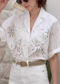 A Vintage Style Top with Delicate Timeless Details