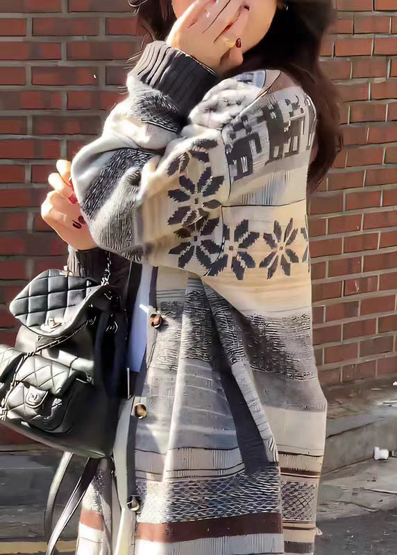 A Vintage Style Cardigan with Delicate Timeless Details