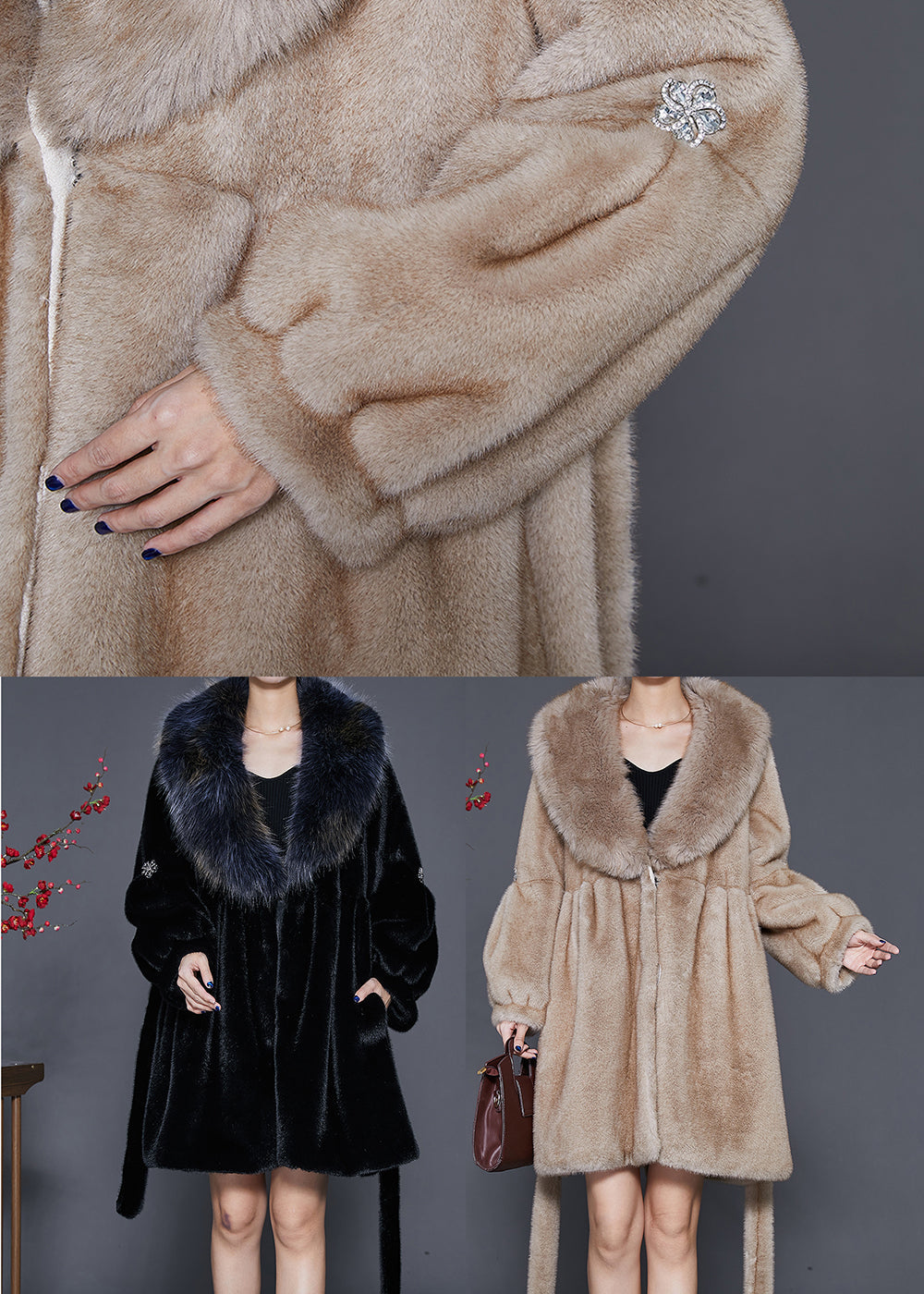 A Vintage Style Coat with Delicate Timeless Details