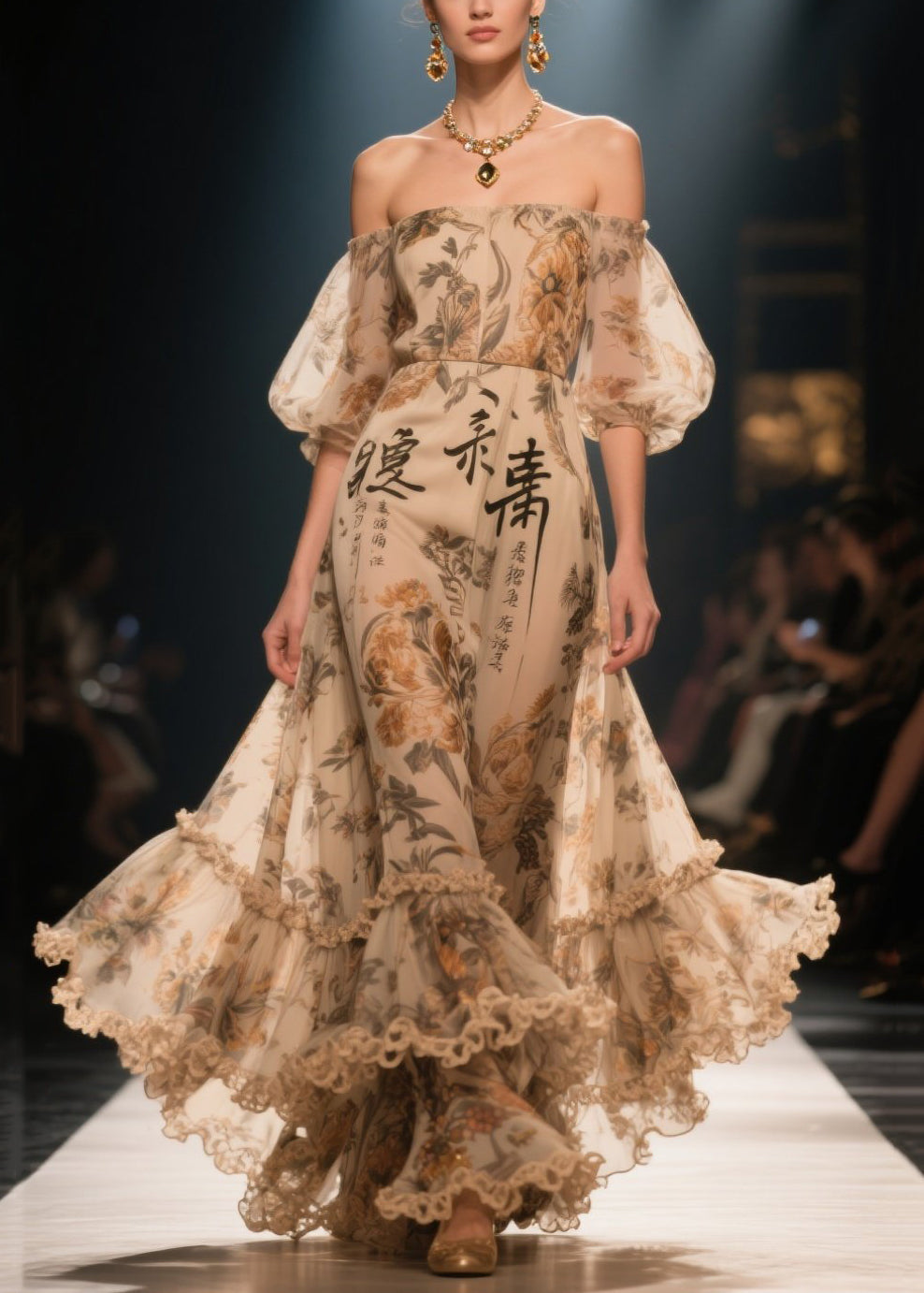 A Vintage Style Dress with Delicate Timeless Details
