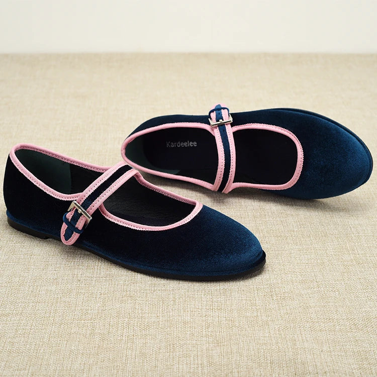Vintage Inspired Orthopedic Flats