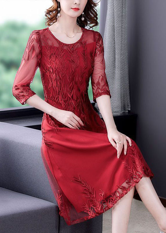A Vintage Style Dress with Delicate Timeless Details