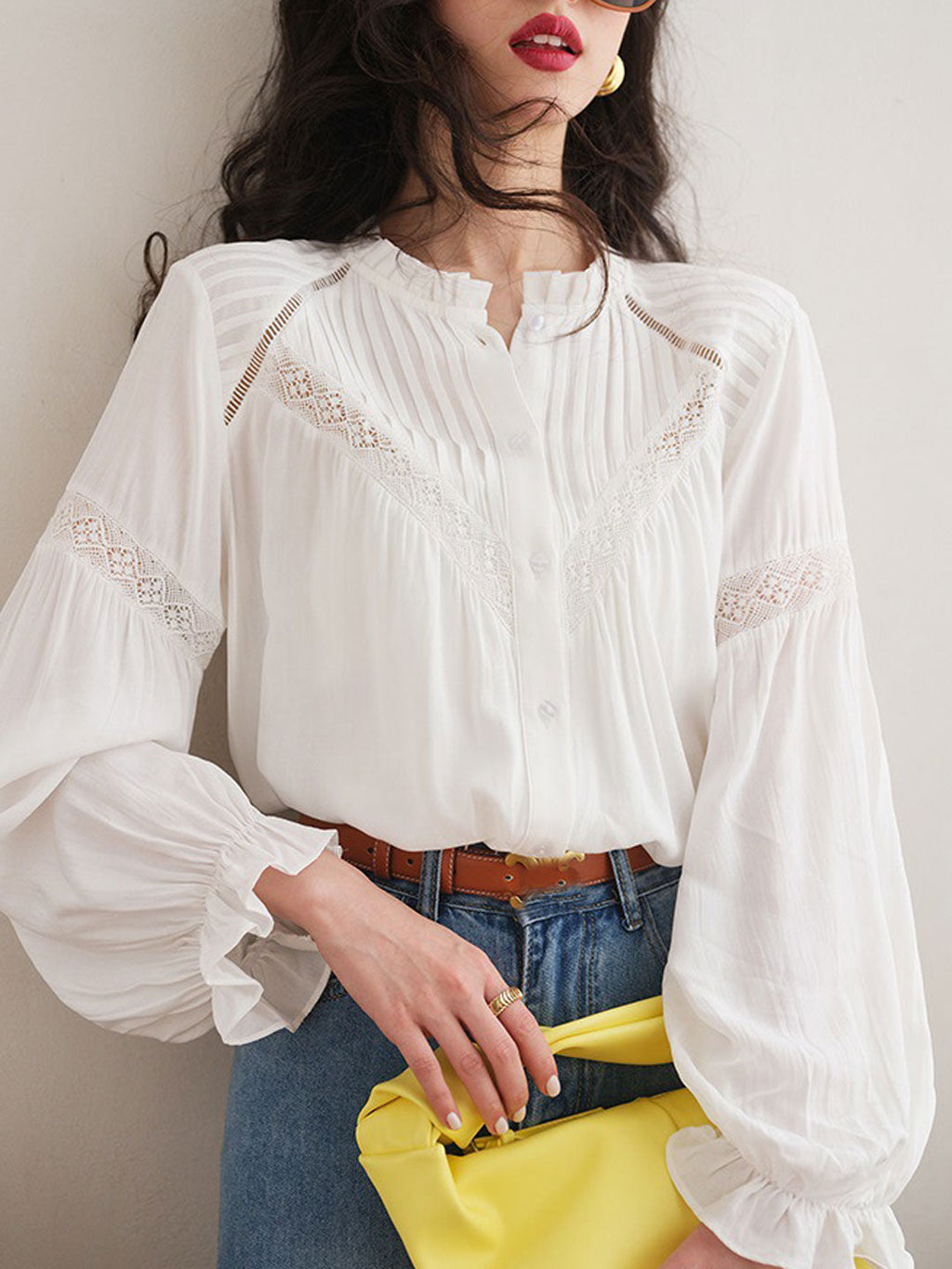 Beautifully Crafted Blouse in a Classic Style
