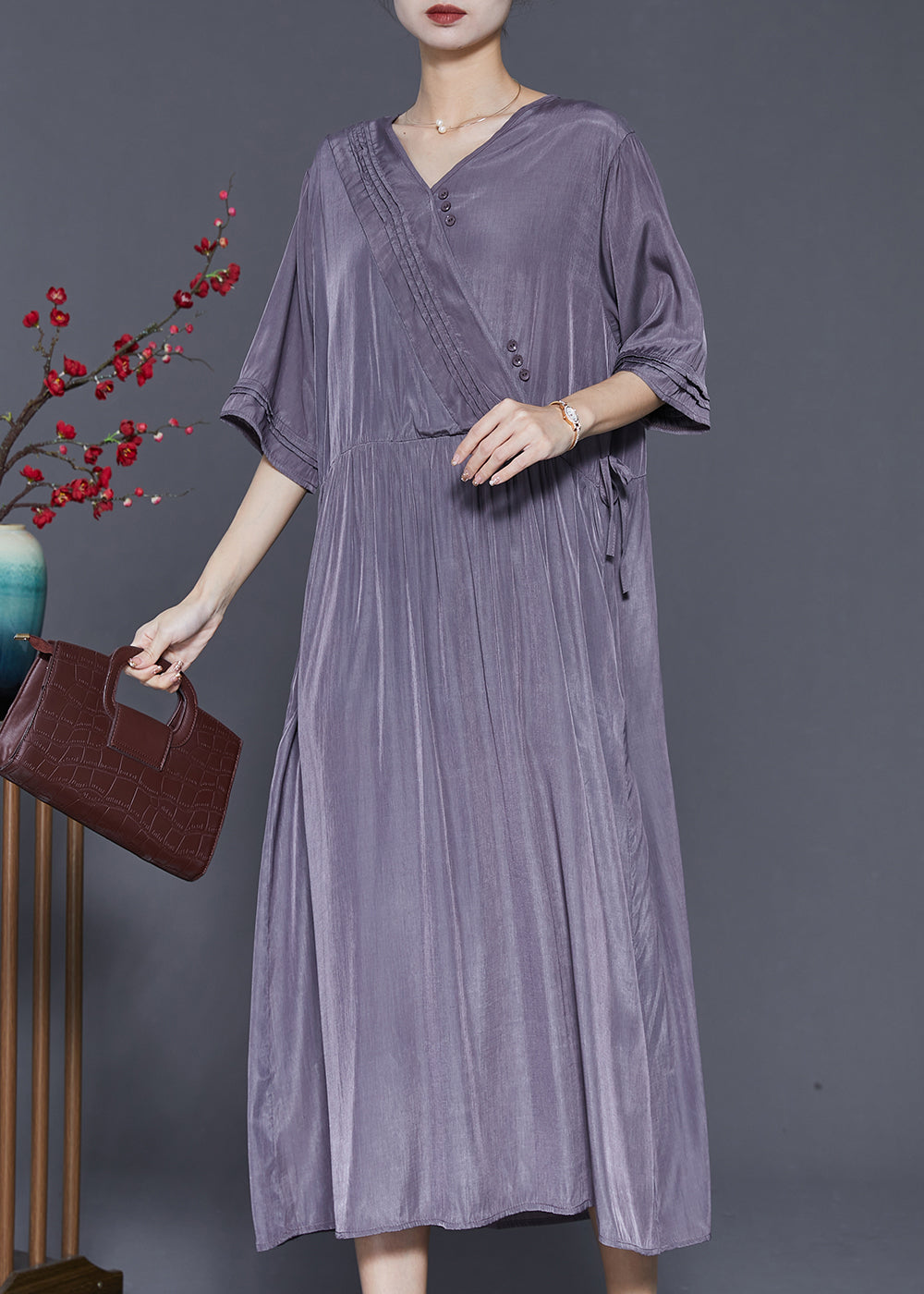 A Vintage Style Dress with Delicate Timeless Details