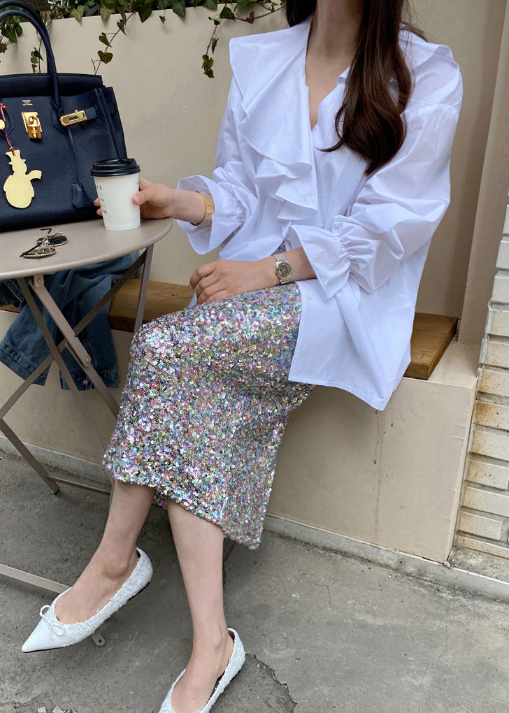 A Vintage Style Blouse with Delicate Timeless Details