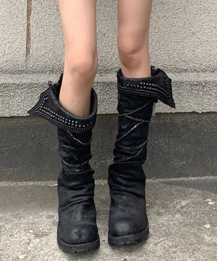 Vintage Inspired Orthopedic Boots