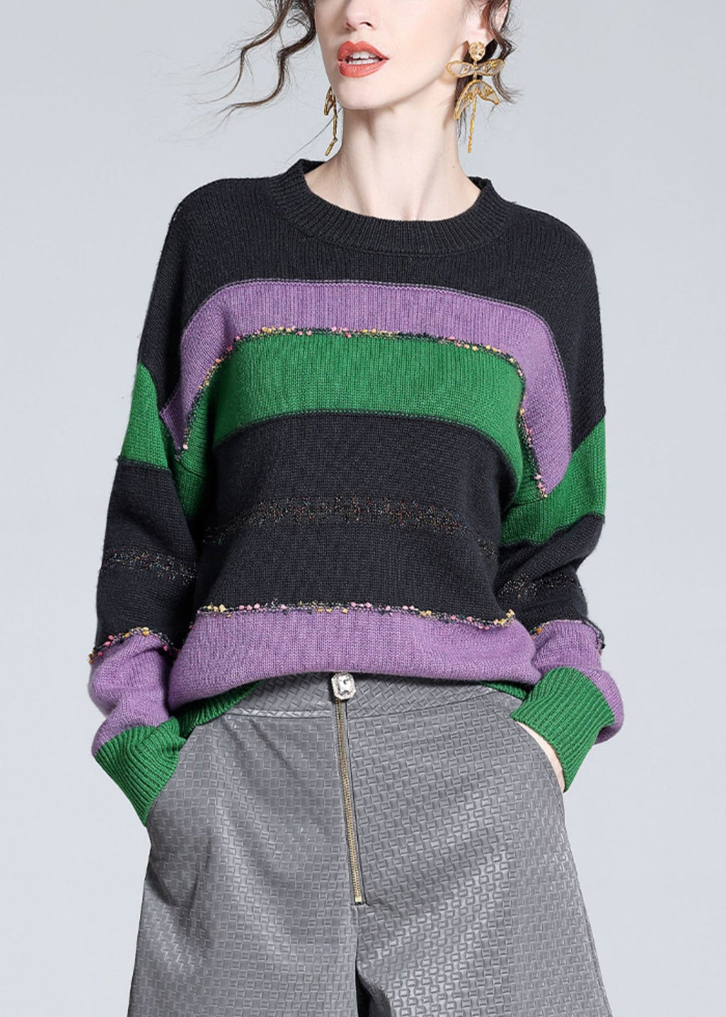 Gracefully Styled Sweater for Any Occasion