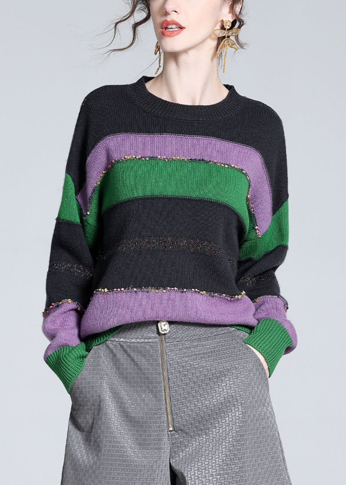 Gracefully Styled Sweater for Any Occasion
