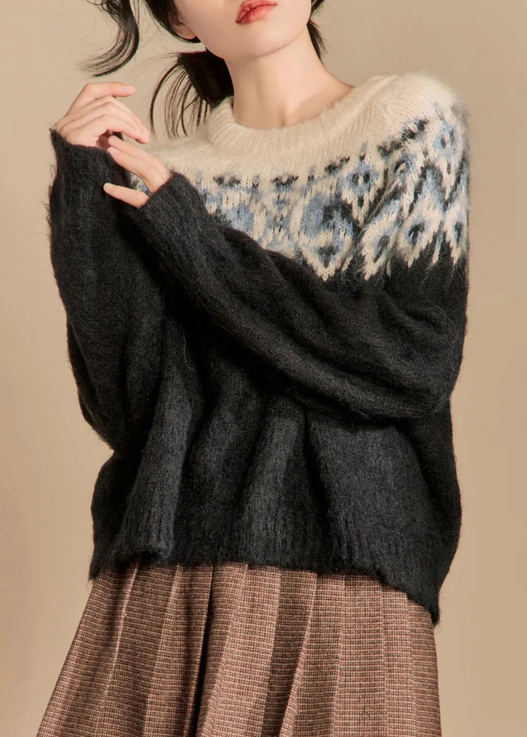 Beautifully Finished Sweater in a Timeless Design