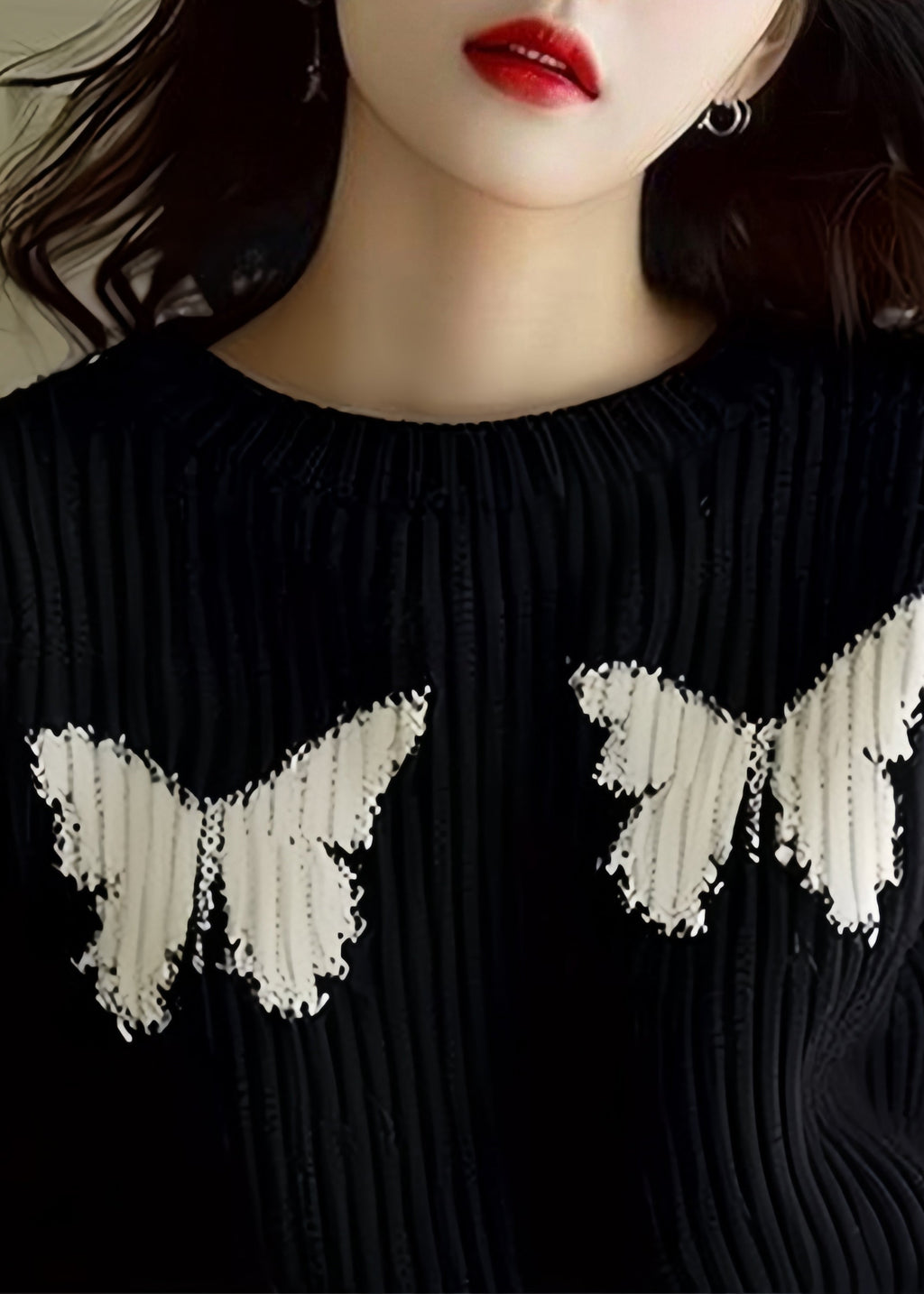 Vintage Inspired Sweater with a Contemporary Edge
