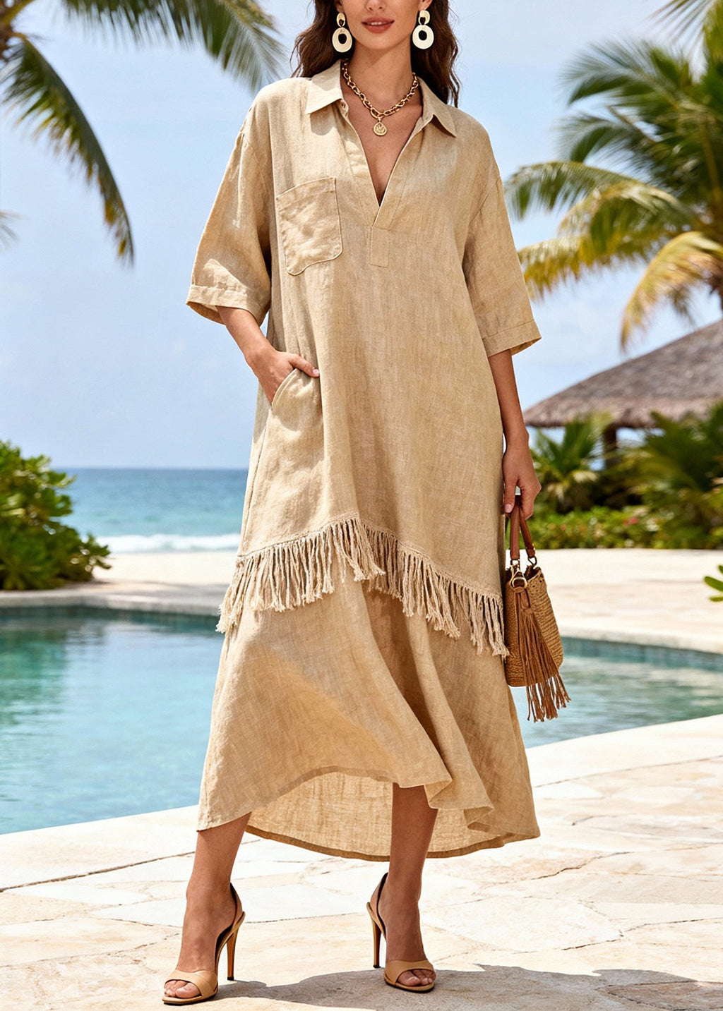 A Vintage Style Dress with Delicate Timeless Details