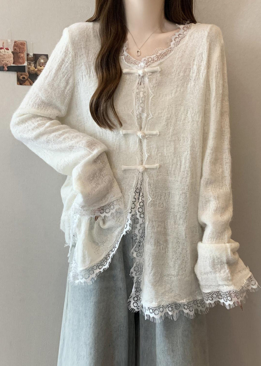 Vintage Inspired Cardigan with a Contemporary Edge