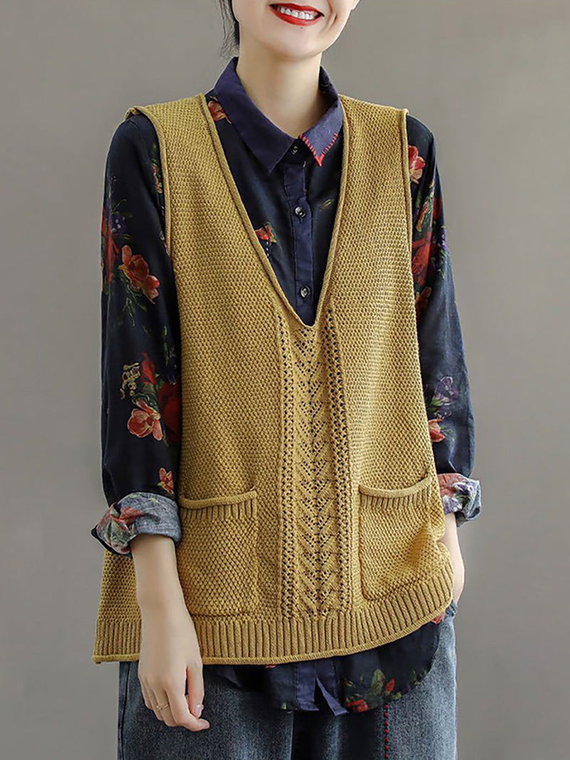 Classic Vintage Sweater with a Flattering Fit