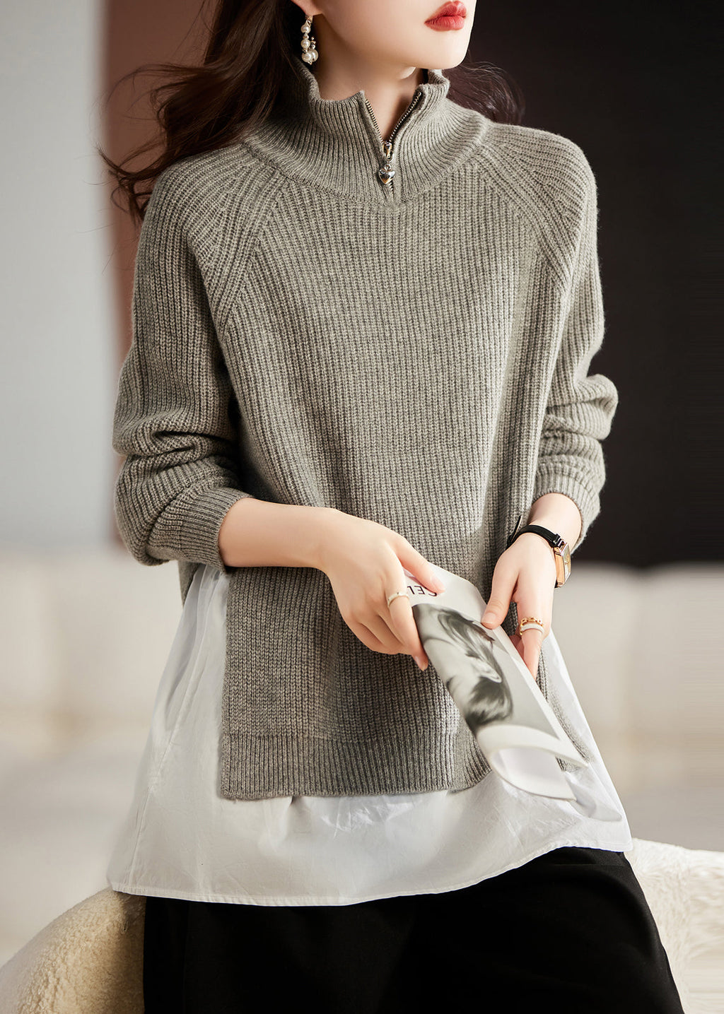 Beautifully Balanced Sweater with Timeless Character