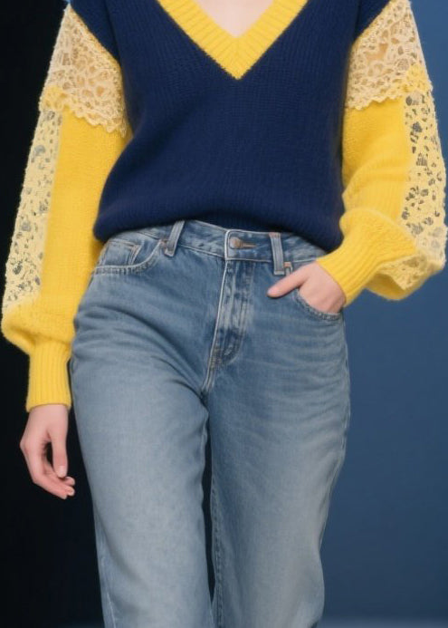 Classic Vintage Sweater with a Flattering Fit