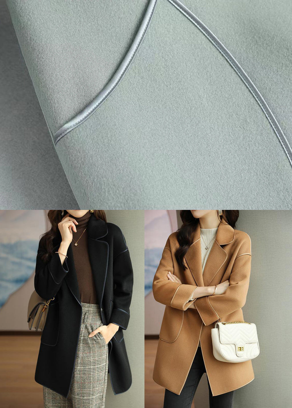Sophisticated Coat with a Clean Classic Look