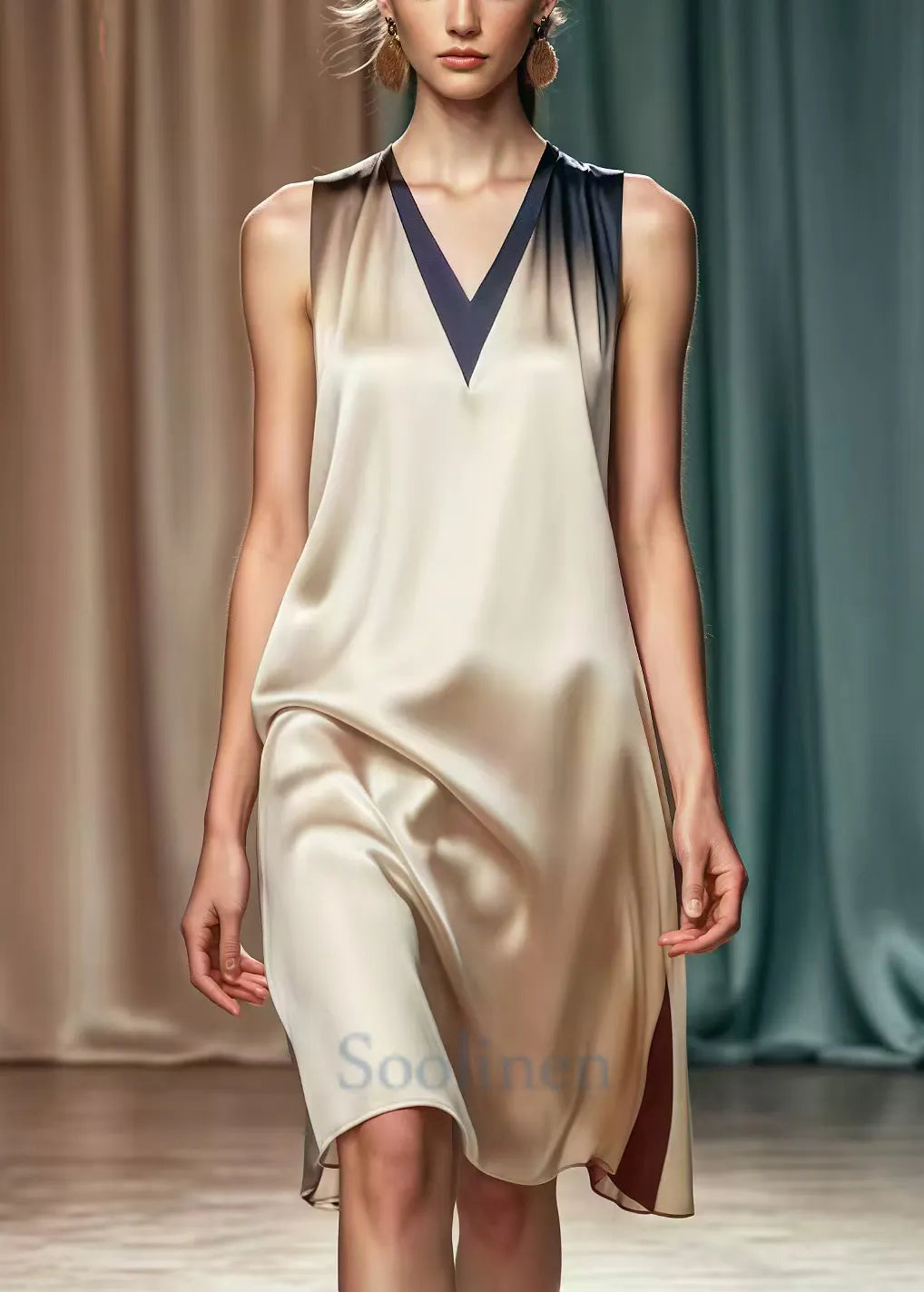 Beautifully Finished Dress in a Timeless Design