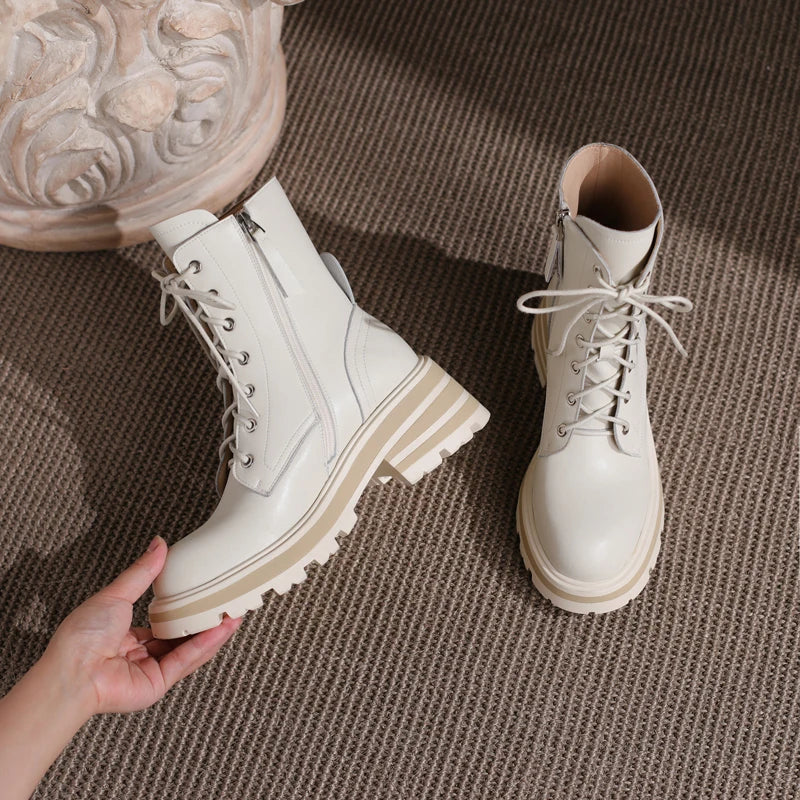 Chic Orthopedic Boots with Unique Design