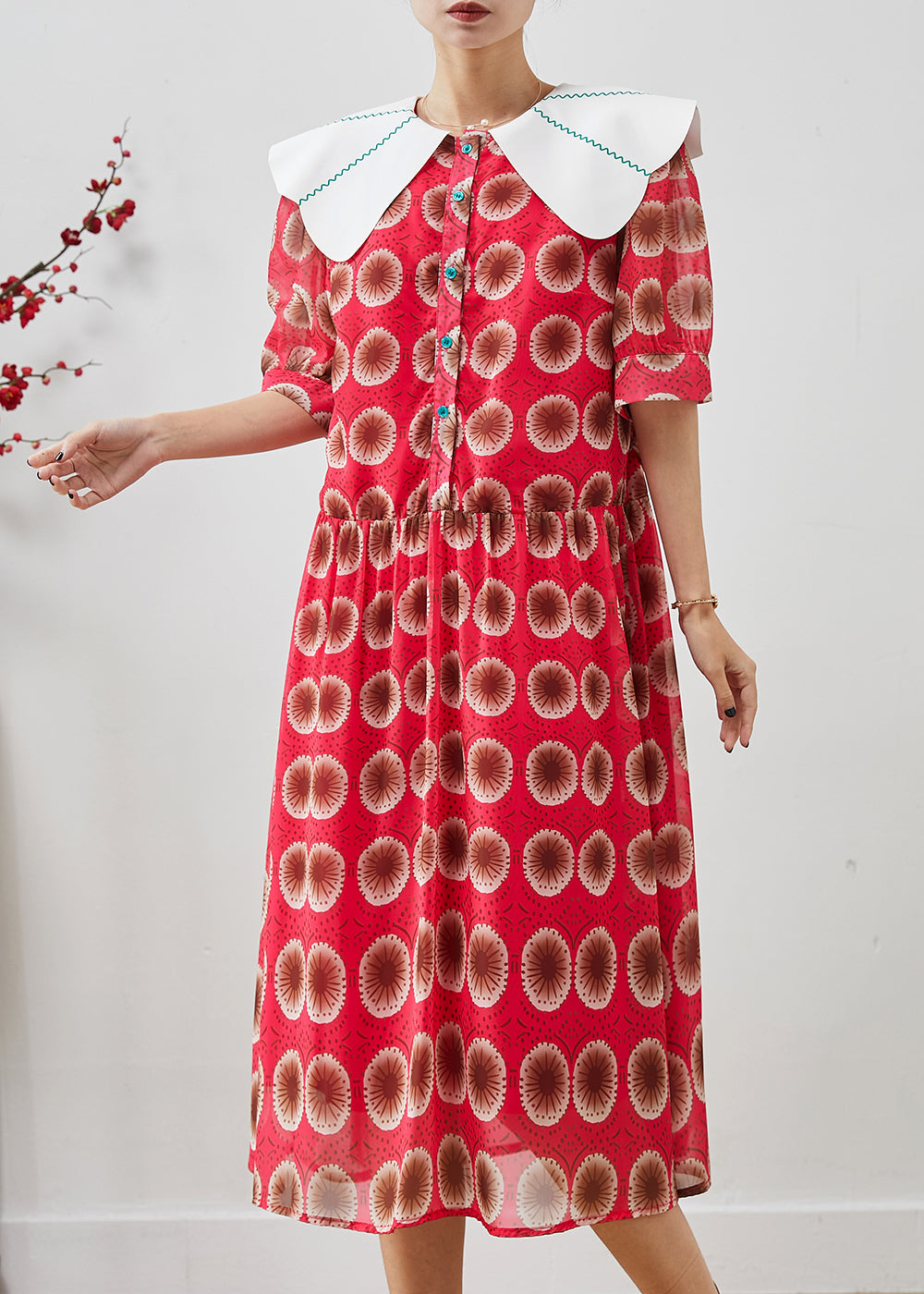 A Vintage Style Dress with Delicate Timeless Details
