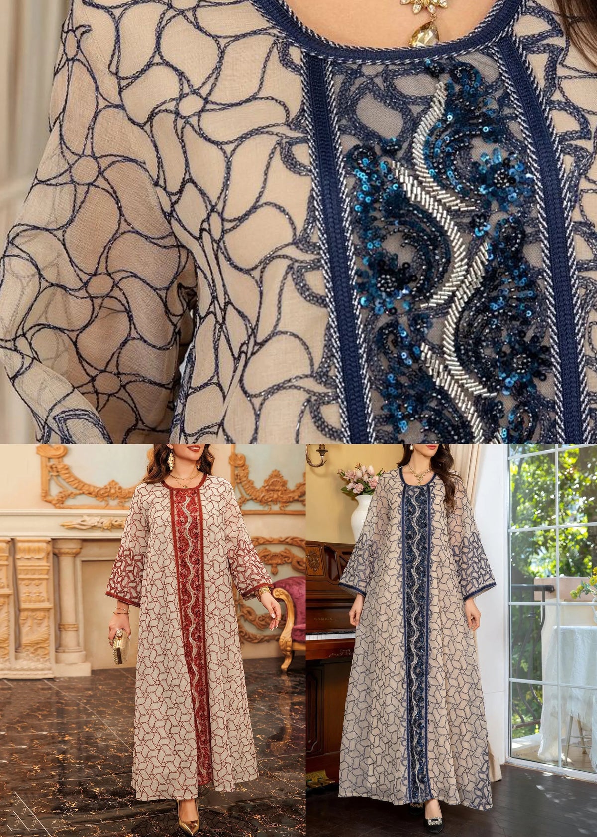 Classic Vintage Dress with a Flattering Fit