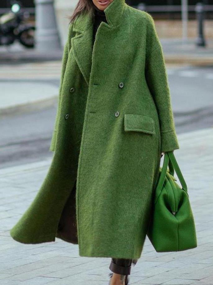 Classic Vintage Coat with a Flattering Fit
