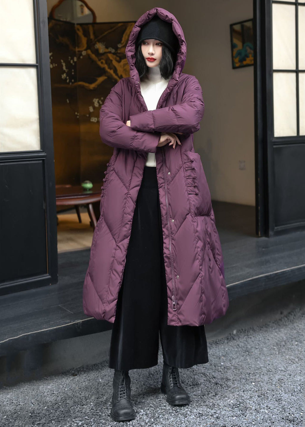 Vintage Inspired Coat with a Contemporary Edge